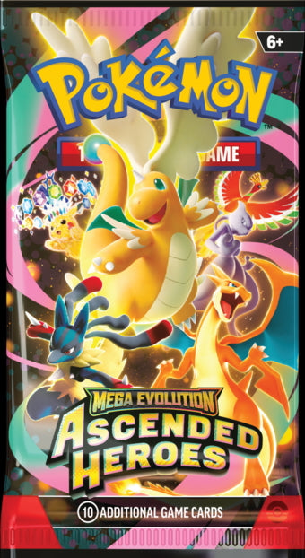 Pokémon Mega Evolutions Ascended Heroes Booster Pack